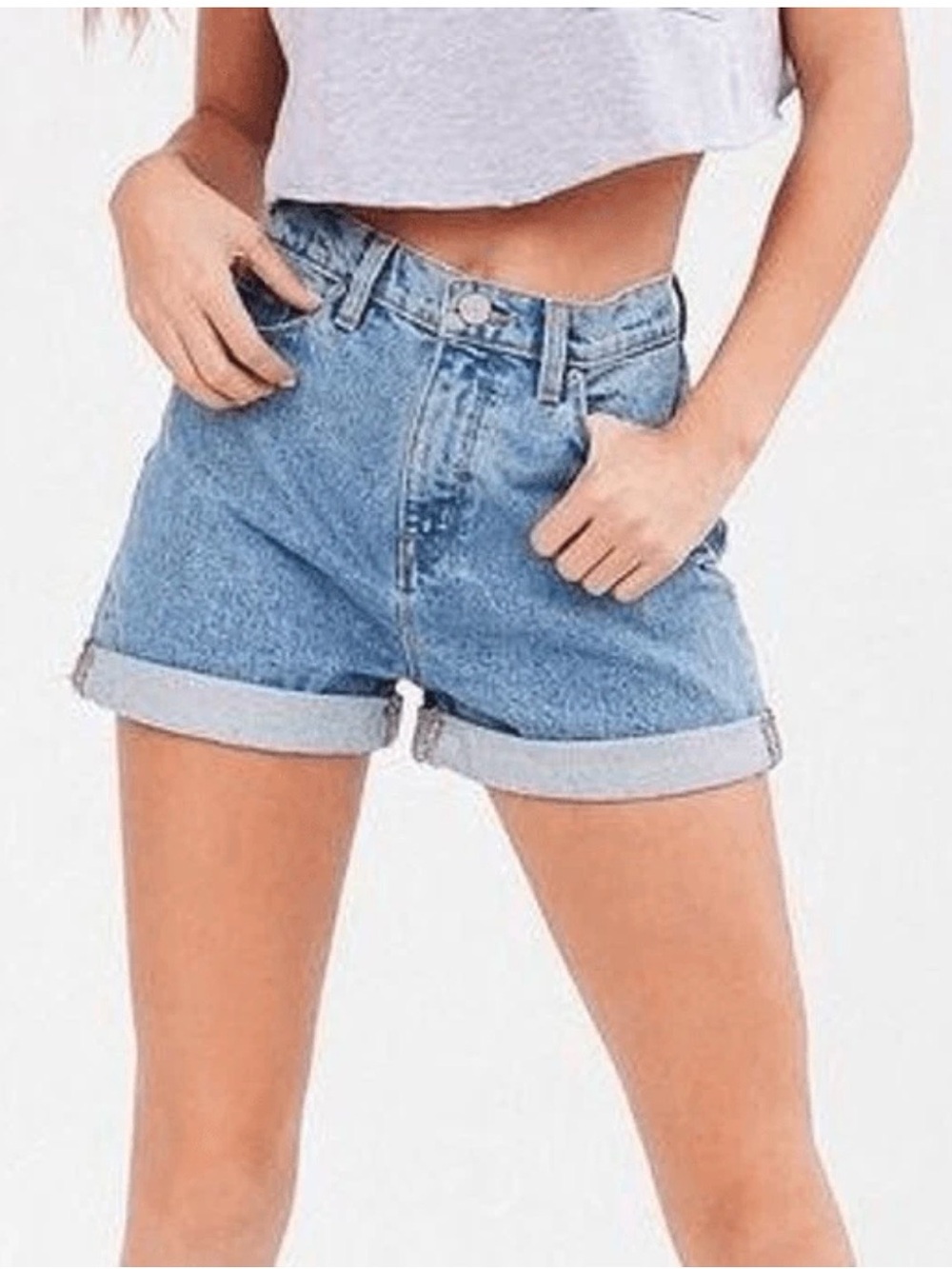 UO BDG Mom High Rise Shorts